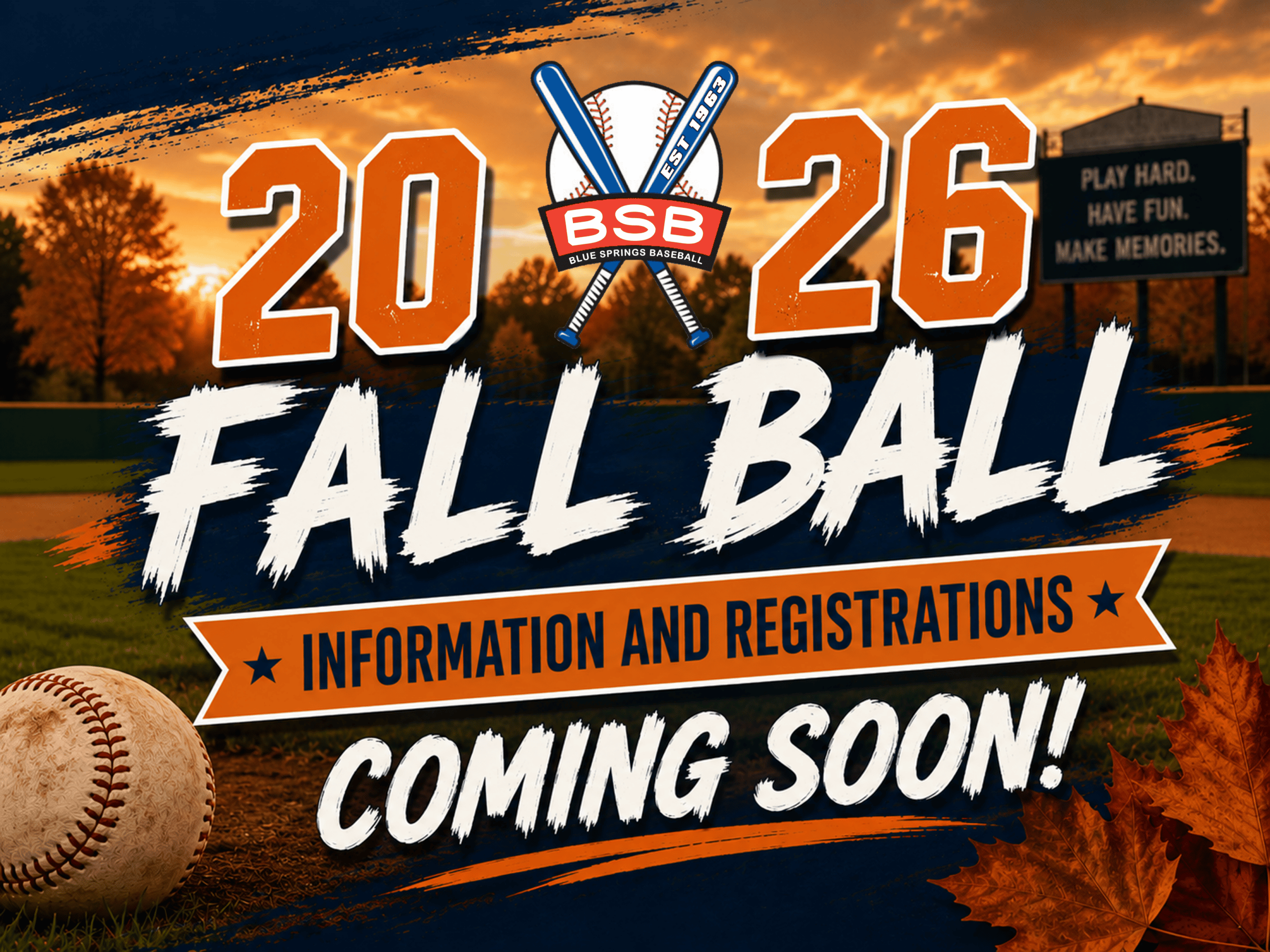 2026 Fall Ball Coming Soon